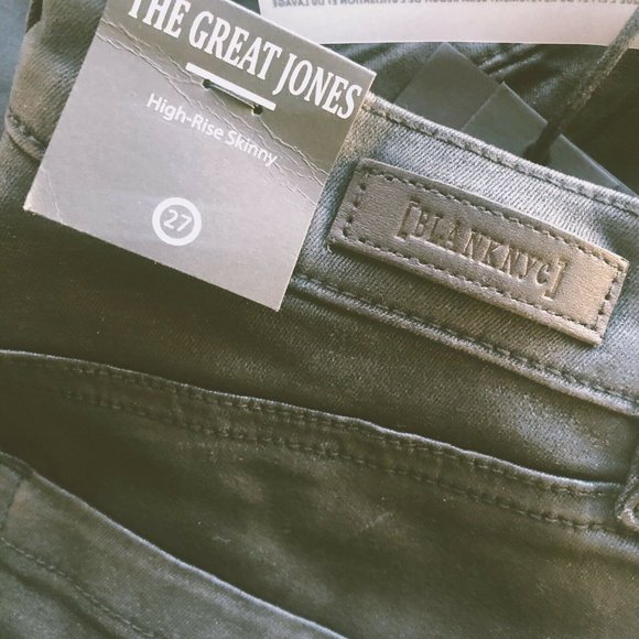 BLANKNYC Coated The Great Jones Skinny Jeans 27 - Picture 6 of 6